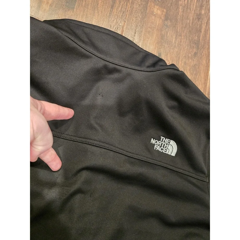 The North Face Jacket Mens Large Black Apex ClimateBlock Softshell Full‎ Zip